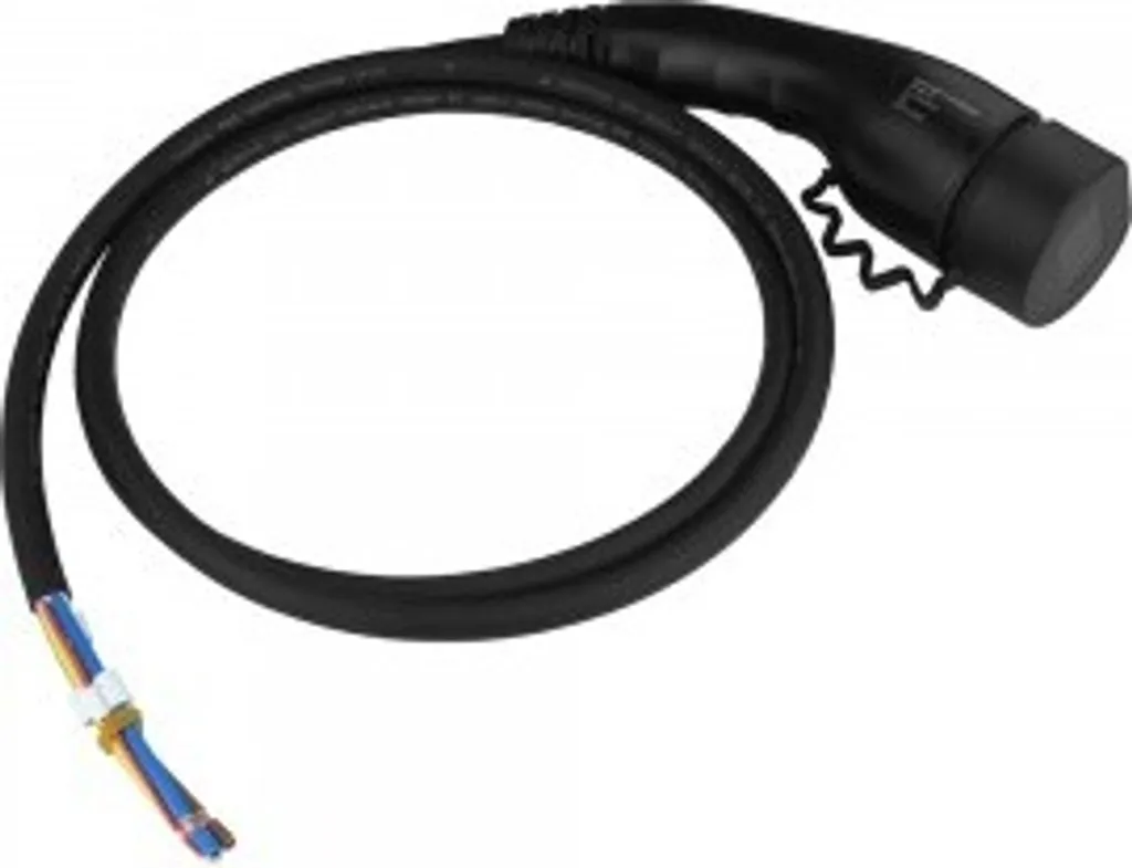 Cavo di ricarica tipo 2 230V 32A 7,3kW 2 metri IP54 ricambio wallbox auto elettrica