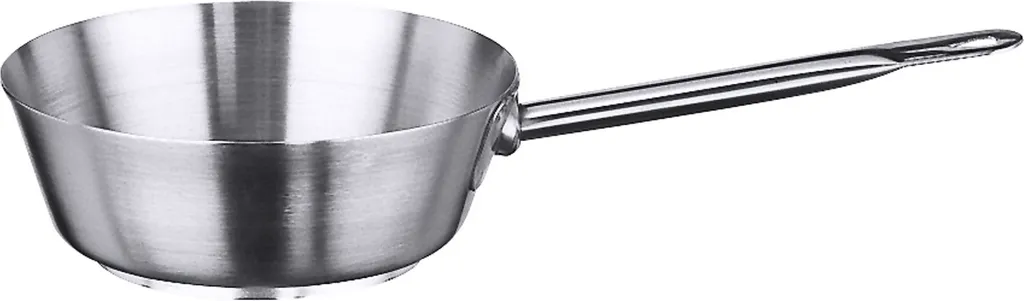 Padella Sauté Acciaio Inox 18/10 Induzione per Grandi Ricette di Famiglia