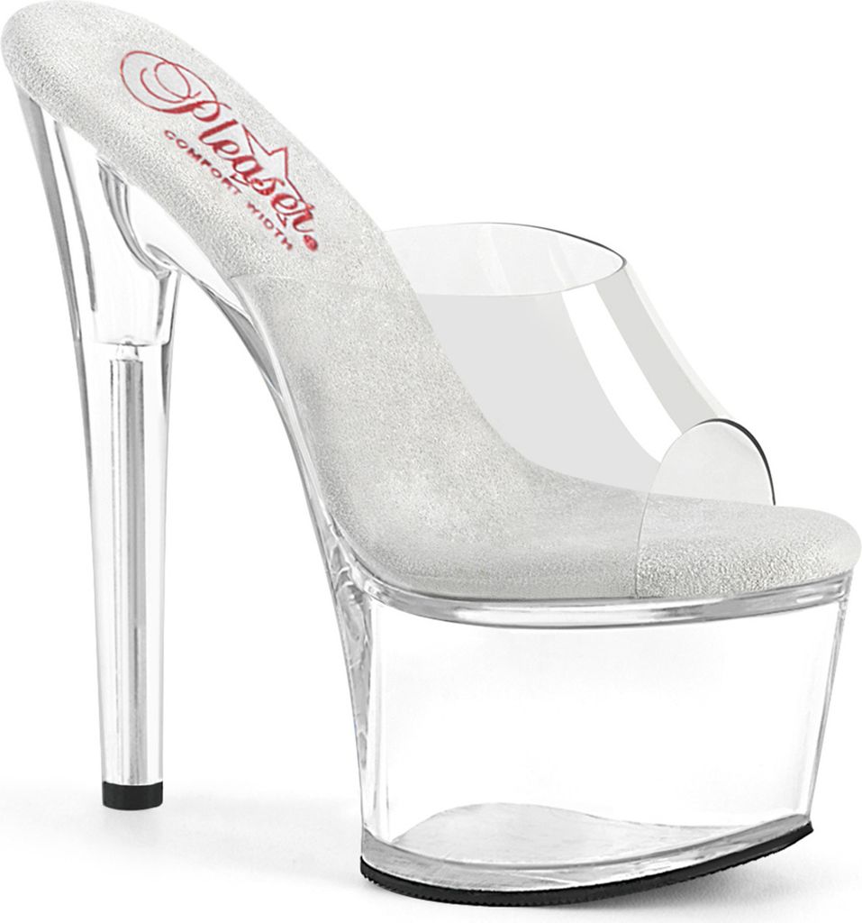 PASSION-701 Damen Slipper von Pleaser, Transparent  , EU Produktbild 