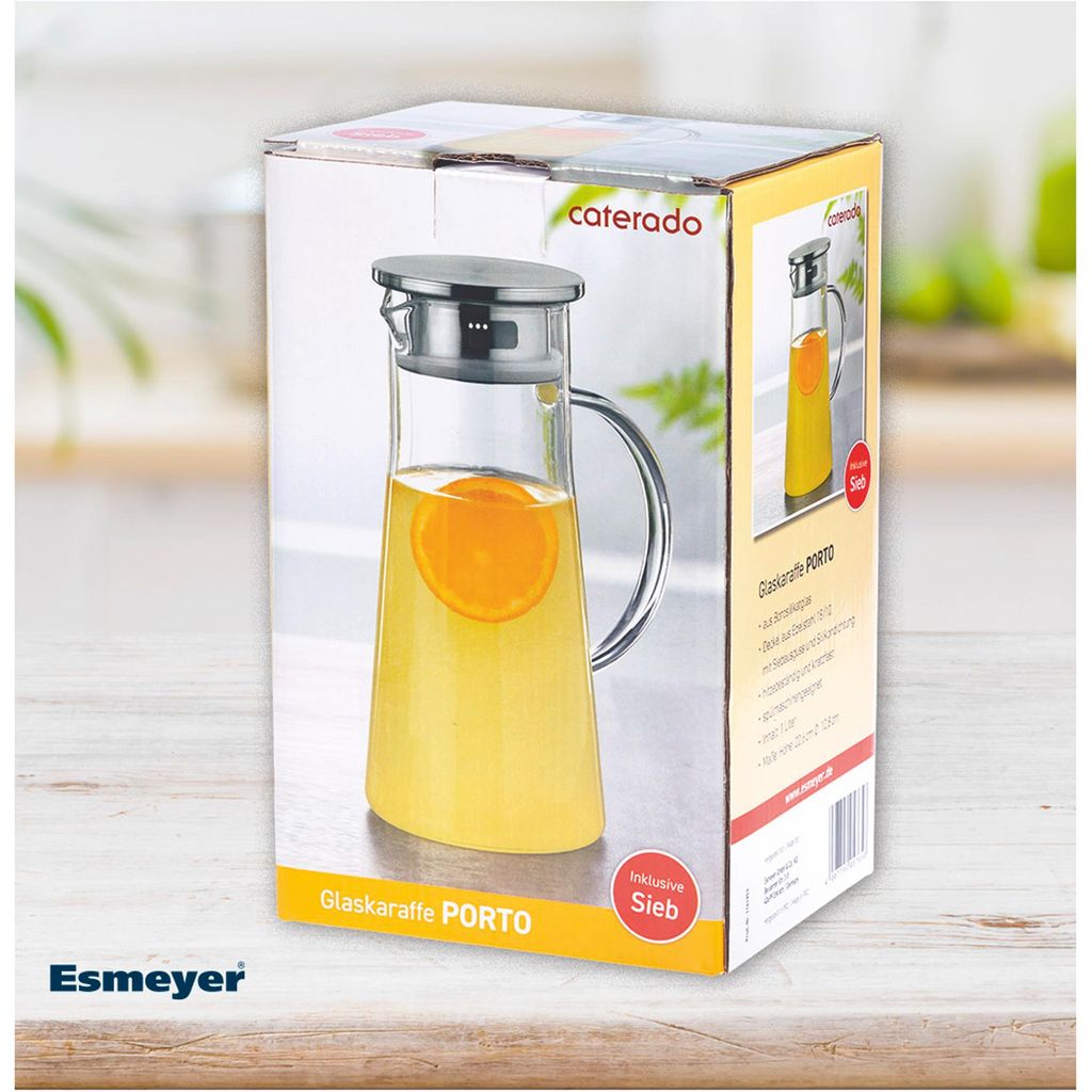 Esmeyer Karaffe Porto 410-927 1l Höhe 226cm Immagine del prodotto 