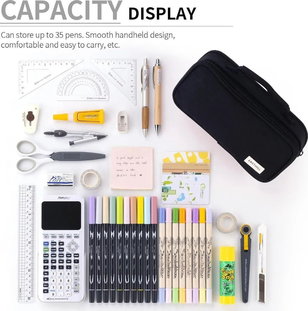 EASTHILL Astuccio Scuola Media Superiore: Resistente e Capiente - 4