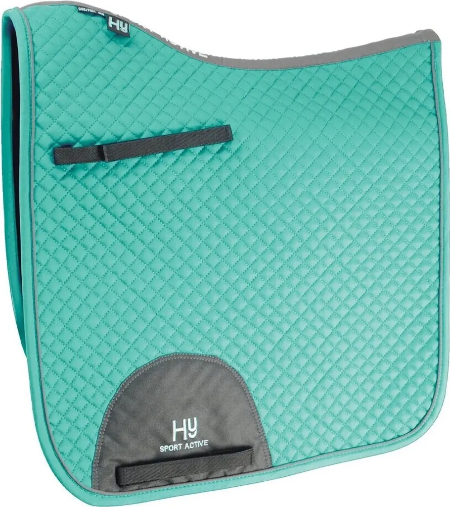 Tapis de selle dressage Hy Sport Active Full vert menthe haute qualité