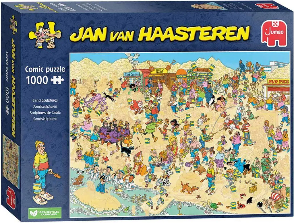 Puzzle Jumbo 1000 pièces en carton recyclé Jan van Haasteren 20071
