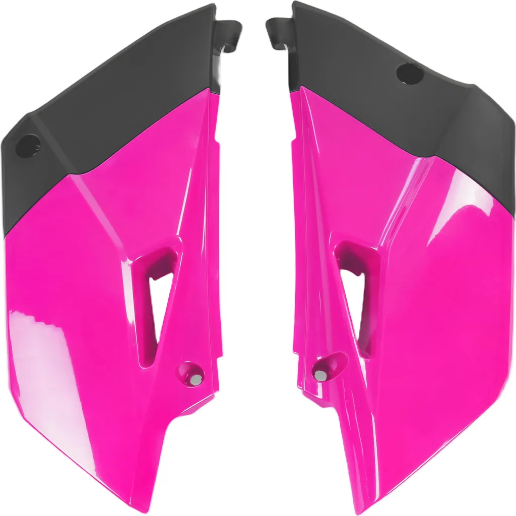 Réparez votre Yamaha YZ 85 avec le carénage UFO PLAST rose fluo