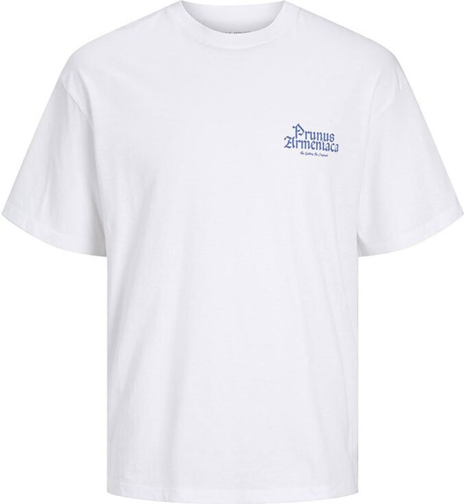 Jack & Jones Bouquet Kurzarm-t-shirt Weiß XL Mann Weiß XL