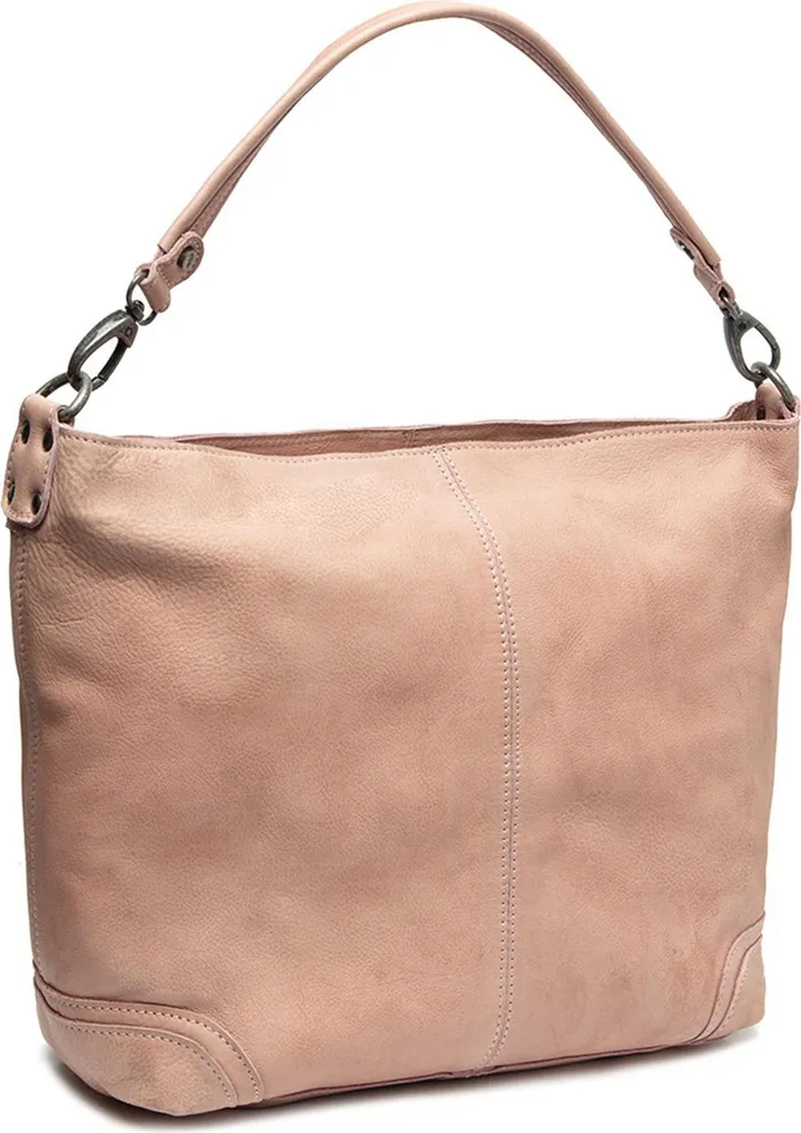 The Chesterfield Brand Bolivia Hobo Large - Sac Shopper en Cuir Rose Saumon