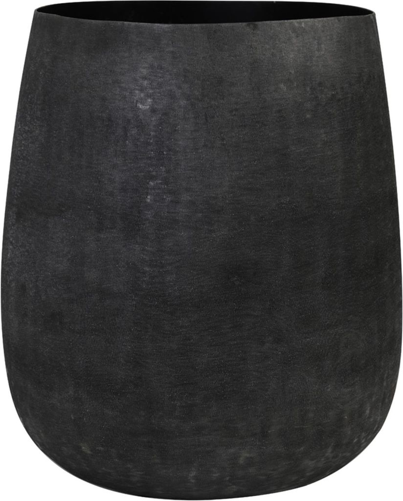 Light & Living - Blumentopf Genoli - Schwarz - Ø39cm Produktbild 