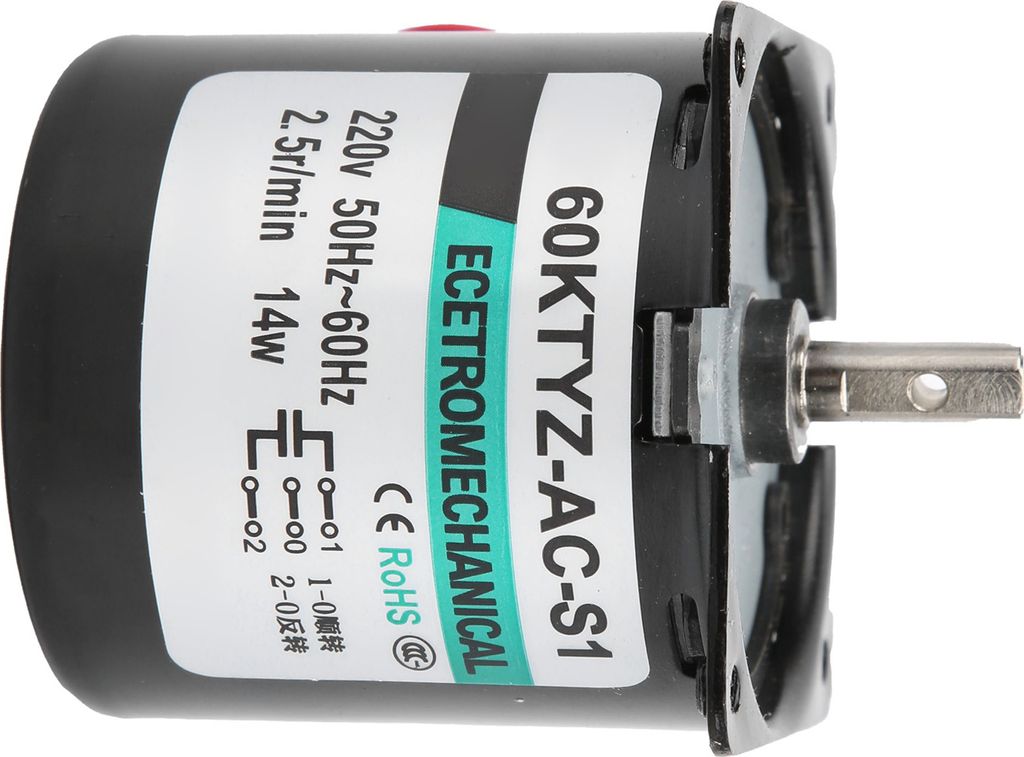 Synchronní motor na střídavý proud 14 W s permanentním Obrázek produktu 