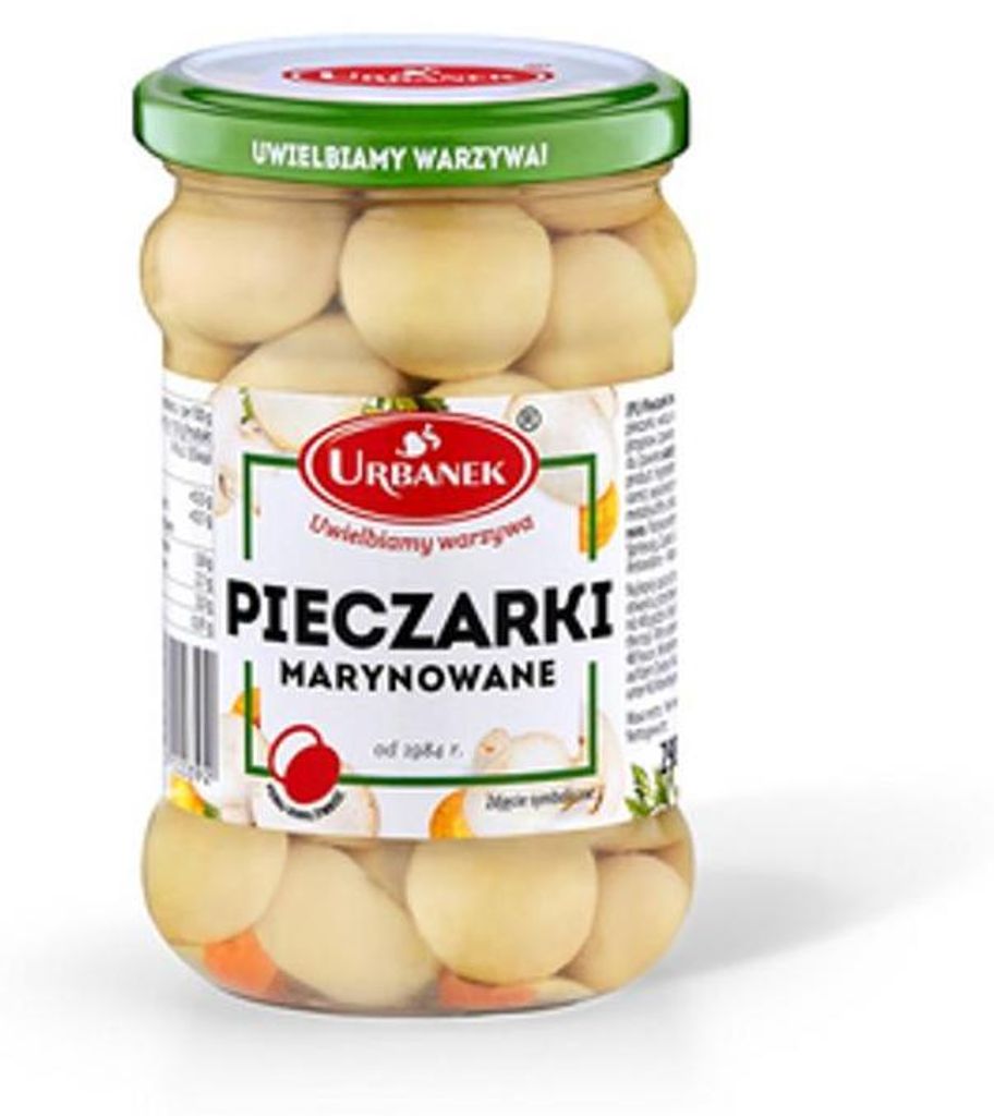 Pieczarki marynowane 290g Urbanek Zdjęcie produktu 