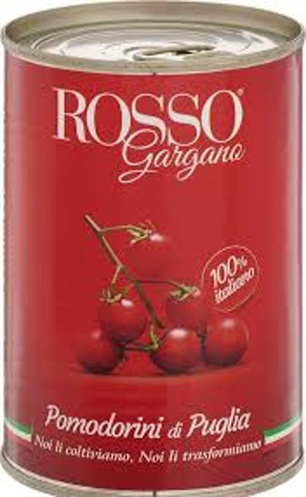 Rosso Gargano 8033837720034, Pomidor, 400 g, Puszka Zdjęcie produktu 