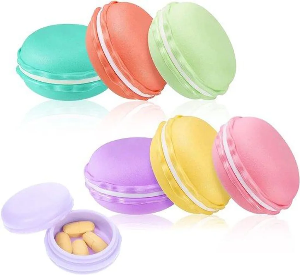 Mini-trousse de toilette pour sac à main - Lot de 6 rangements malins
