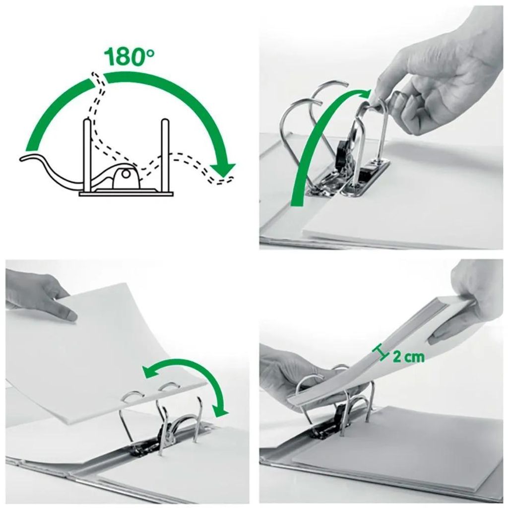 Leitz 11161099, A4, Lagerung, Hartschaumstoff, Gemischte Produktbild 