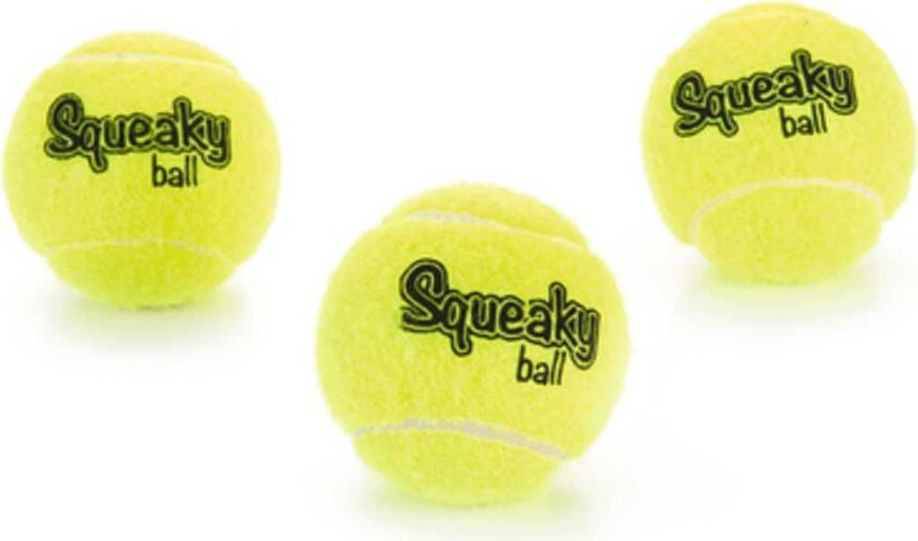 Beeztees Hundespielzeug Tennisball Tennisball mit Squeaker, Produktbild 