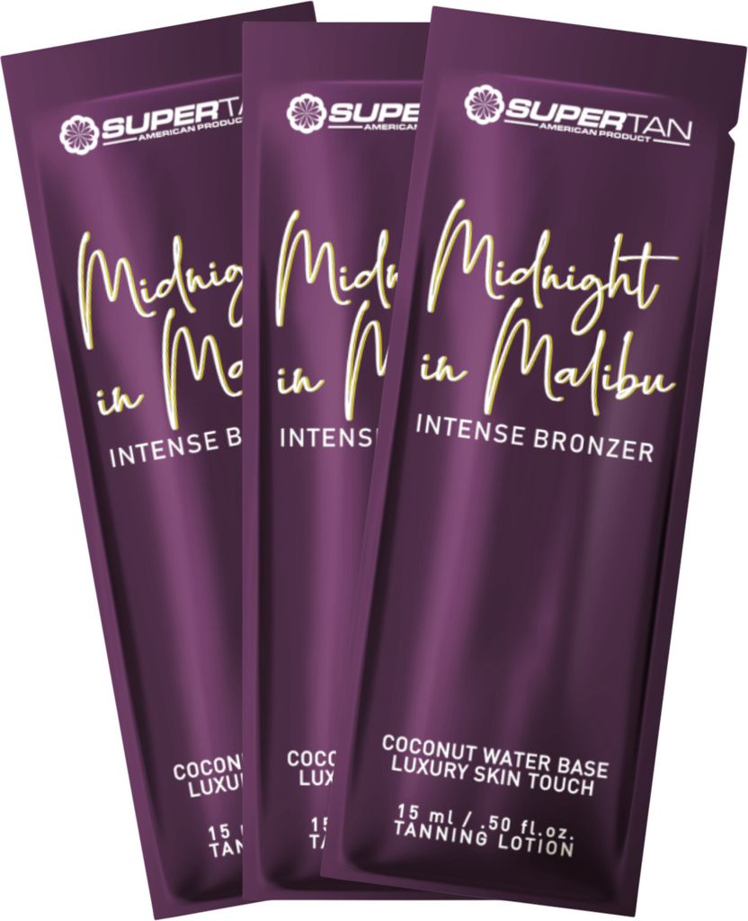 Supertan Midnight in Malibu Starker Bräunungsbronzer, 3 Stück, 15 ml