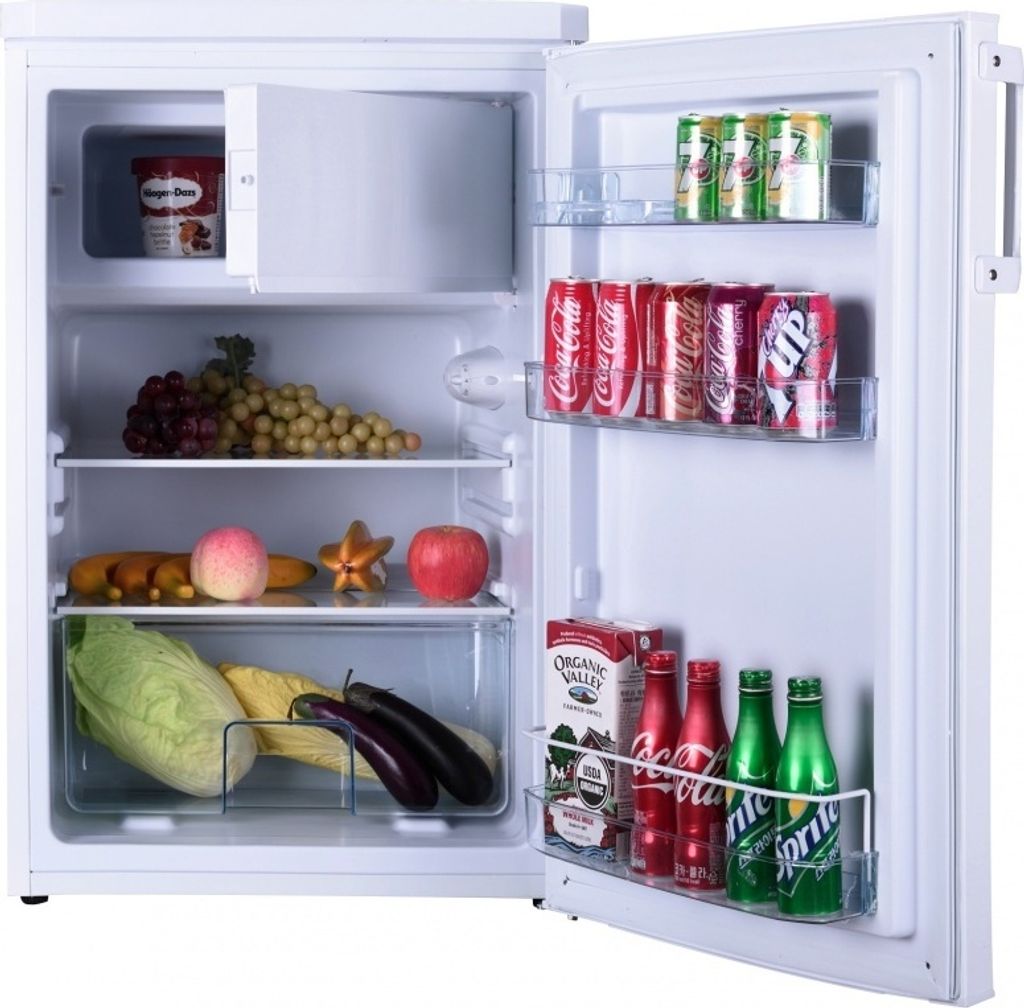 Amica KS 15123 W ws Tischkühlschrank E 95/13L Produktbild 
