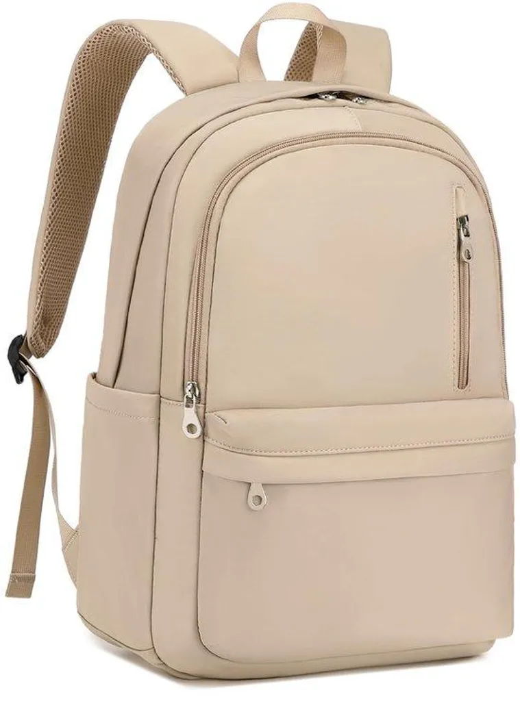 Sac de voyage et quotidien abricot en nylon pour étudiants actifs