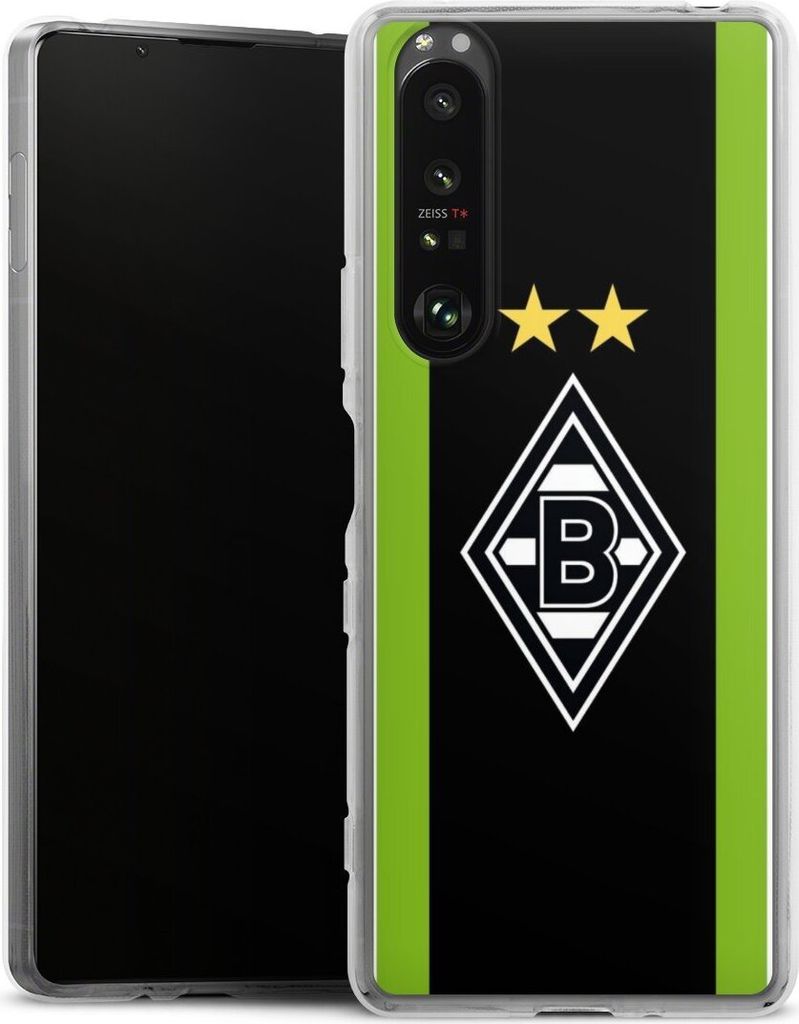 DeinDesign Handyhülle für Sony Xperia 1 III Silikon Hülle Case Smartphone Schutzhülle Borussia Mönchengladbach Gladbach Logo