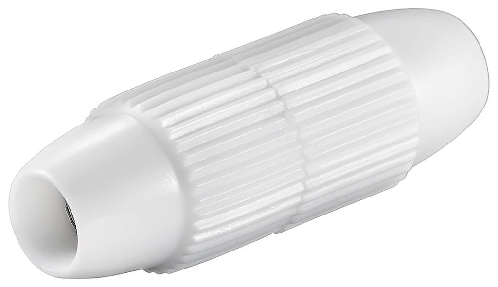 Goobay 11534, Samica, Samica, Biela, Plast, PE sáčok, 10 Obrázok produktu 