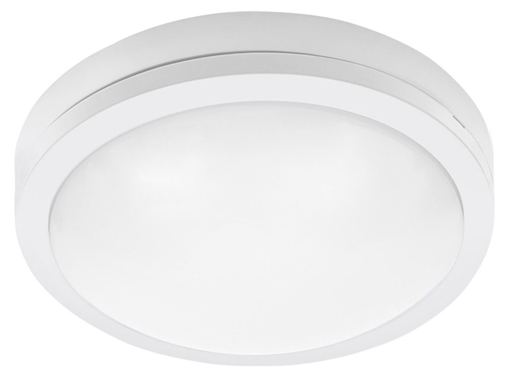 Solight LED-Außenleuchte Siena, weiß, 20 W, 1500 lm, 4000 K, IP54, 23 cm WO781-W