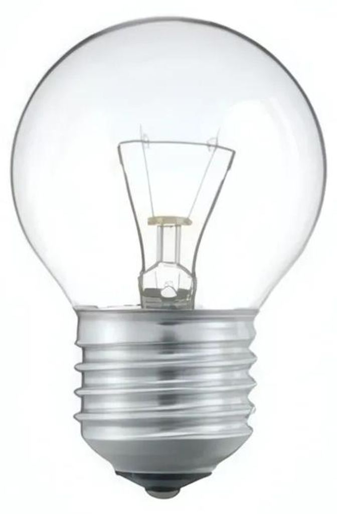 Gloeilamp 240V 40W E27, helder glas, 46x75mm Productafbeelding 