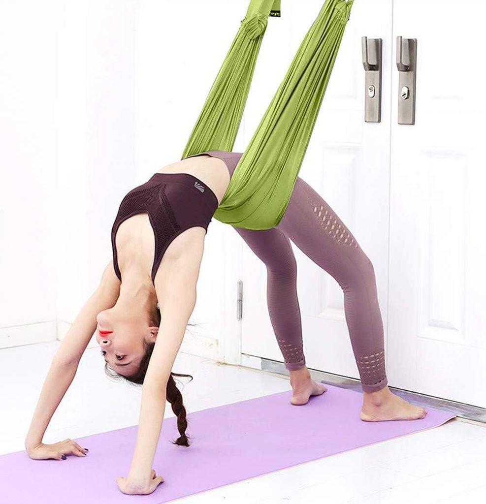 Stretchgurt für Taille und Rücken/Yoga-Fitnessband, Bein-Stretching-Assist-Trainer, Yoga-Stretcher, Back Bend Split Inversion Strap für Fitness,...