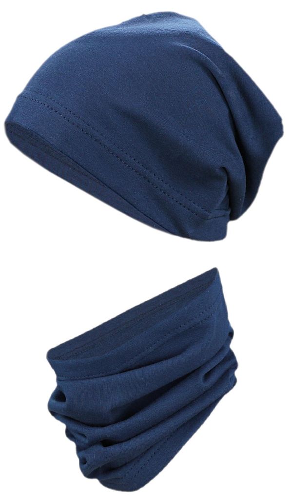 TupTam Kinder Beanie Mütze Schlauchschal Set Übergangszeit, Produktbild 