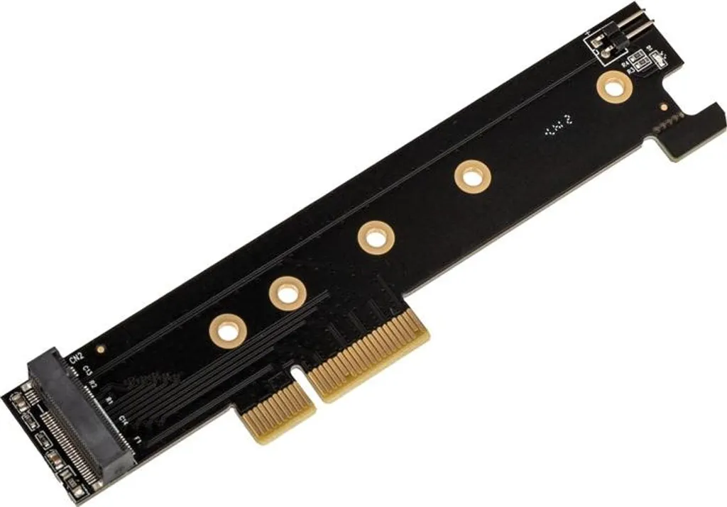 Interface PCIe 4.0 x4 pour SSD M.2 Silverstone SST-ECM26-V2 Robuste - 5