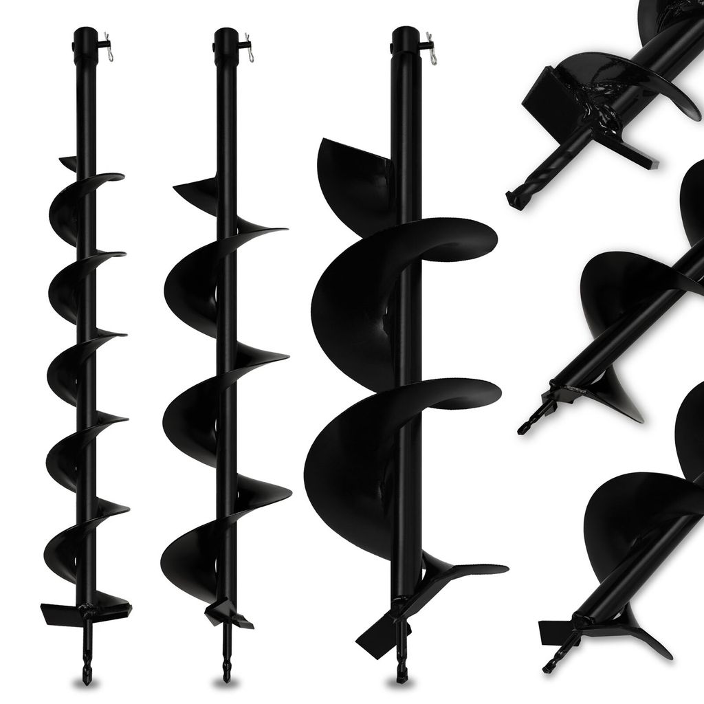 EBERTH Aardboor set, 100, 150, 200 mm. Boorschroef van Productafbeelding 