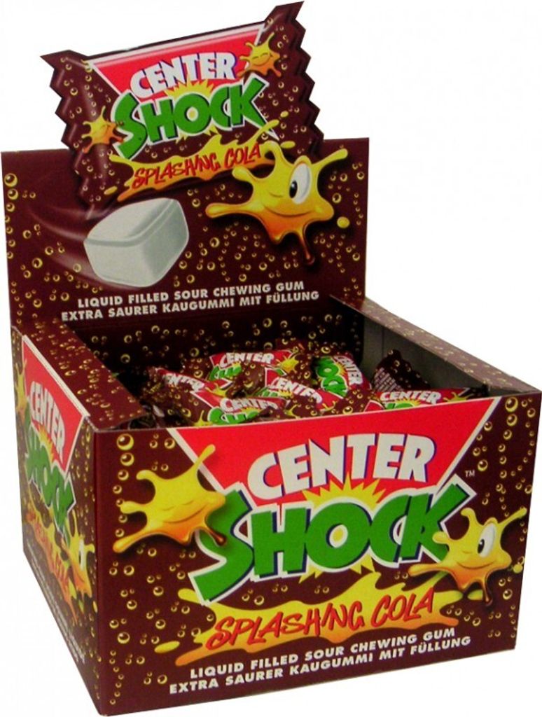 Center Shock Cola Kaugummi extra sauer 100 Stück