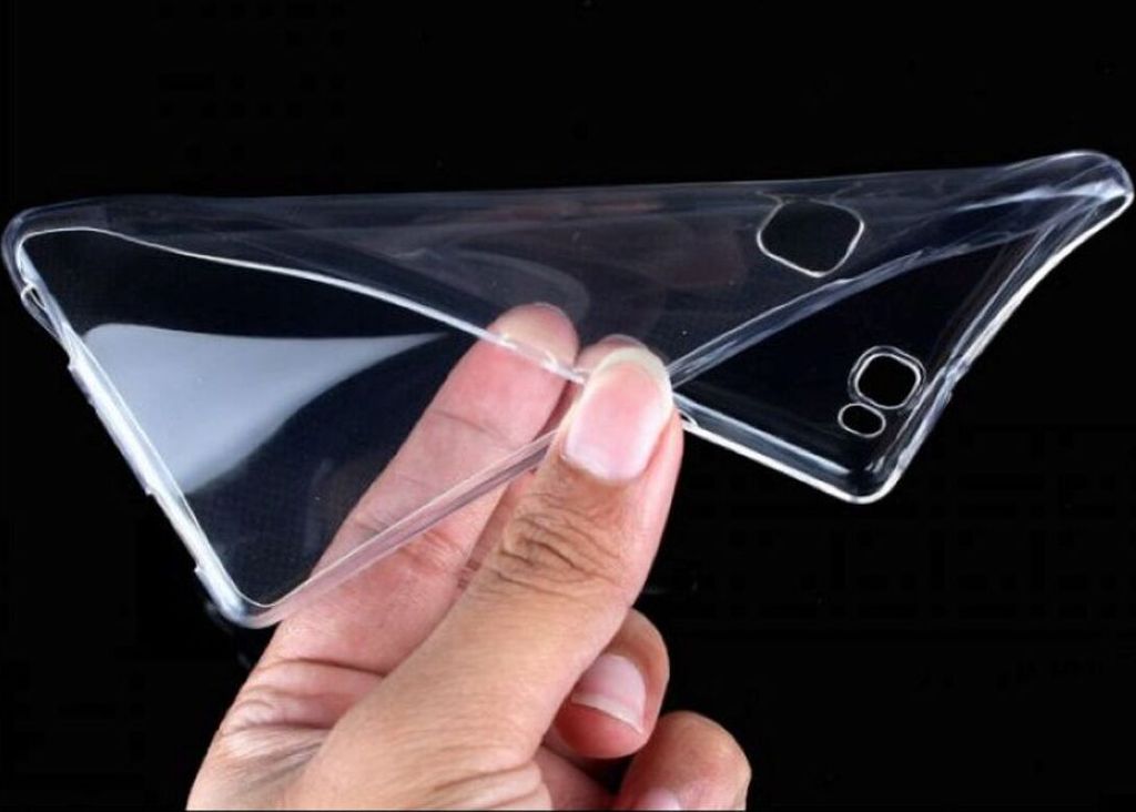Ultra Dünn Schutzhülle Handytasche Etuis TPU für Handy Huawei P9 Lite Transparent Klar