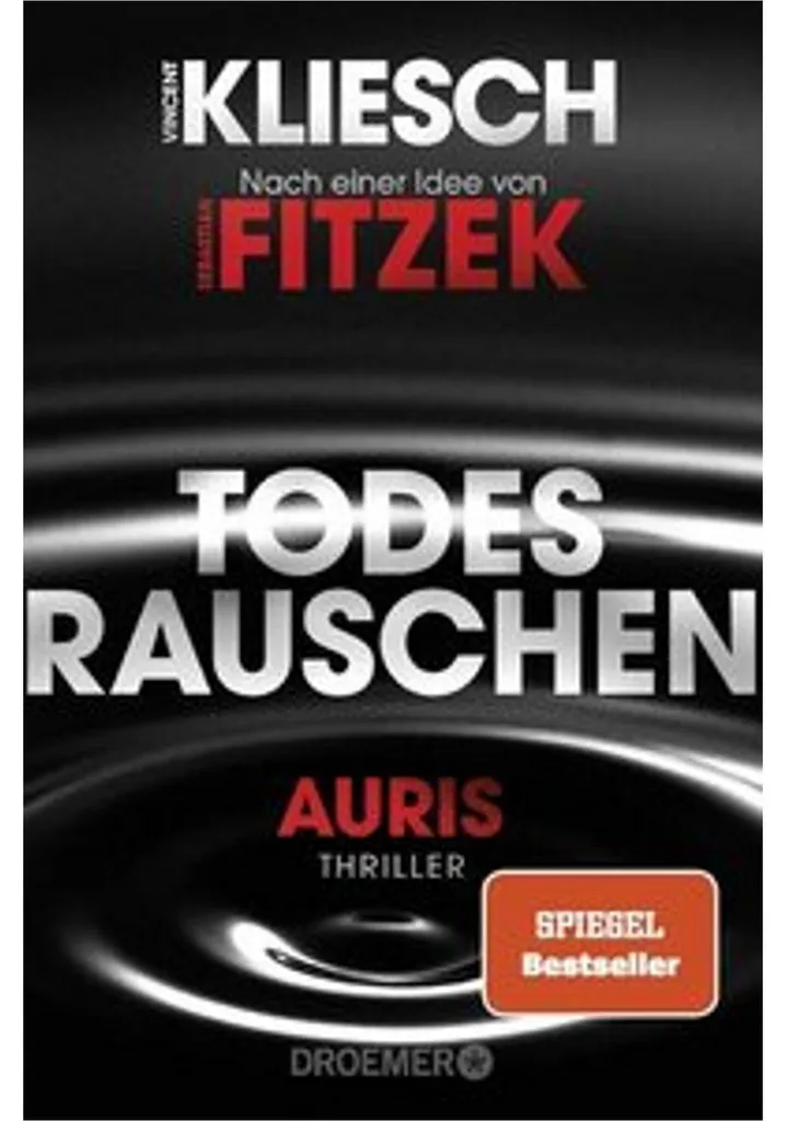 Roman Thriller Todesrauschen Vincent Kliesch - Livre de Poche Allemand