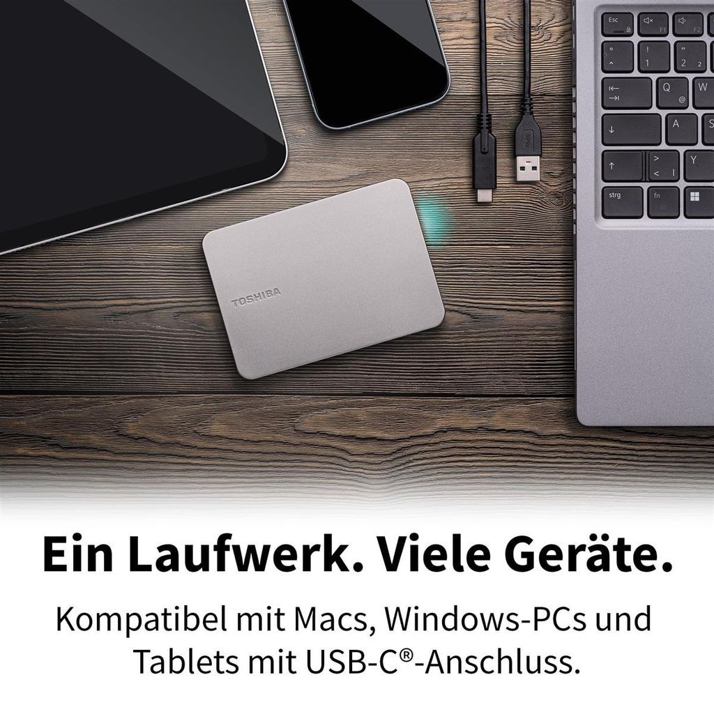Toshiba Canvio Flex - pevný disk - 1 TB - externý Obrázok produktu 