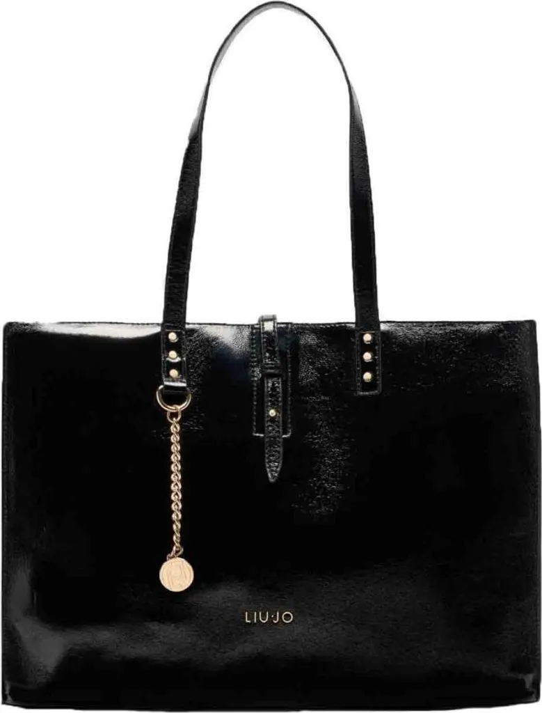 Grand sac cabas noir Liu Jo pour femme - Sac fourre-tout chic AF5024 E0452