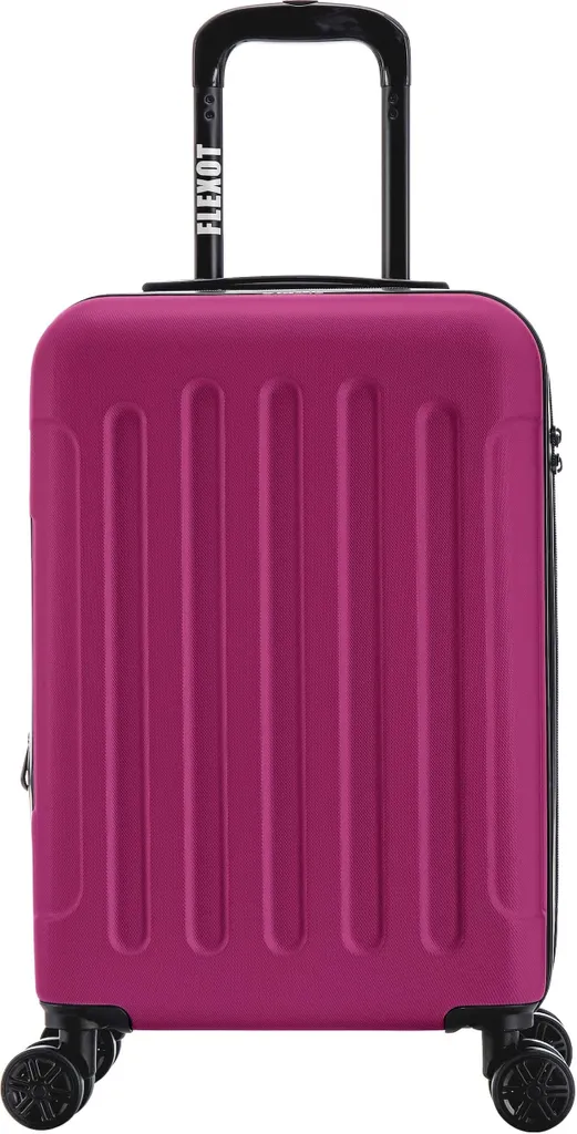 Flexot® Trolley Valise cabine M en ABS rigide avec poignée aluminium