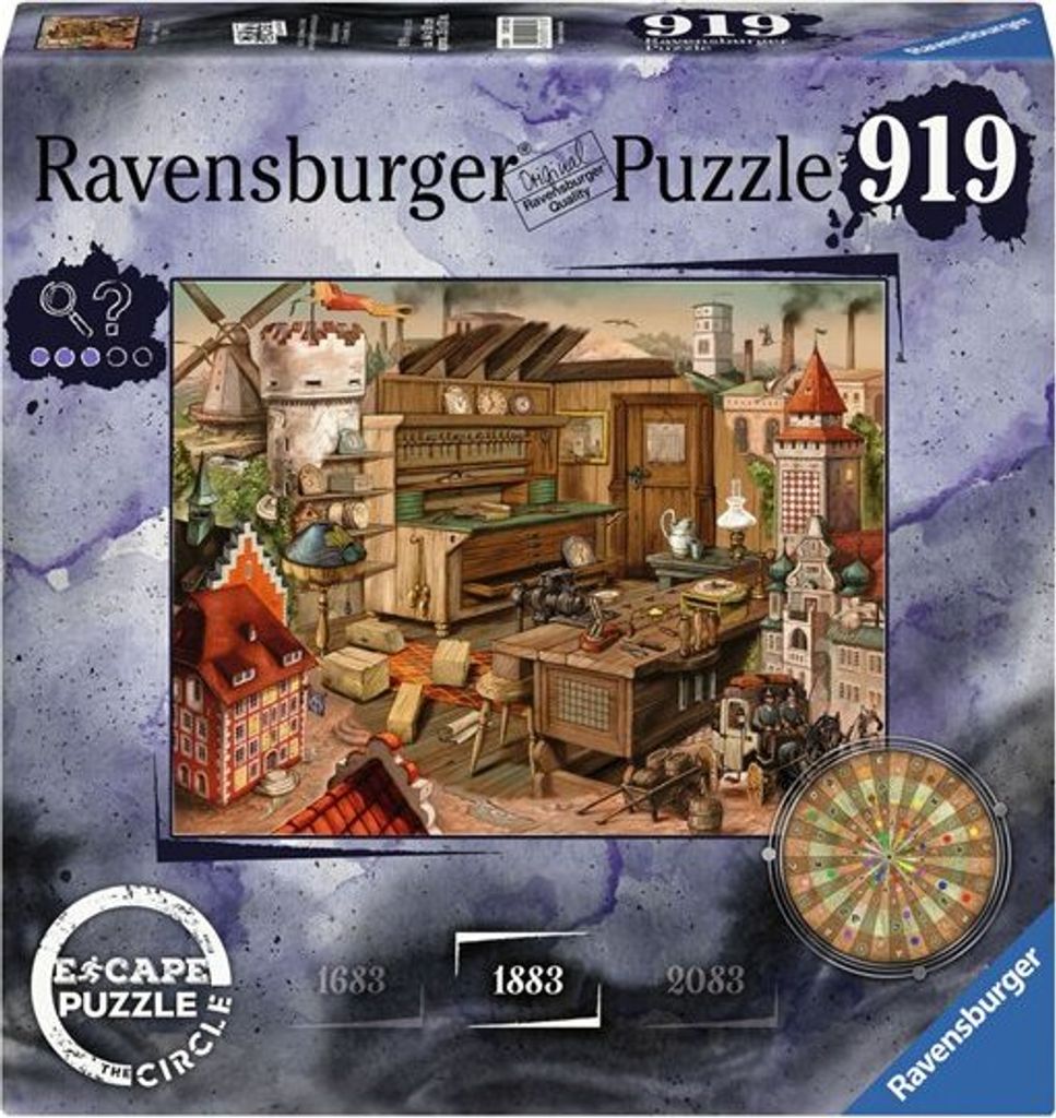 Ravensburger Escape - Circle Anno 1883, 919 Stück(e), Geschichte
