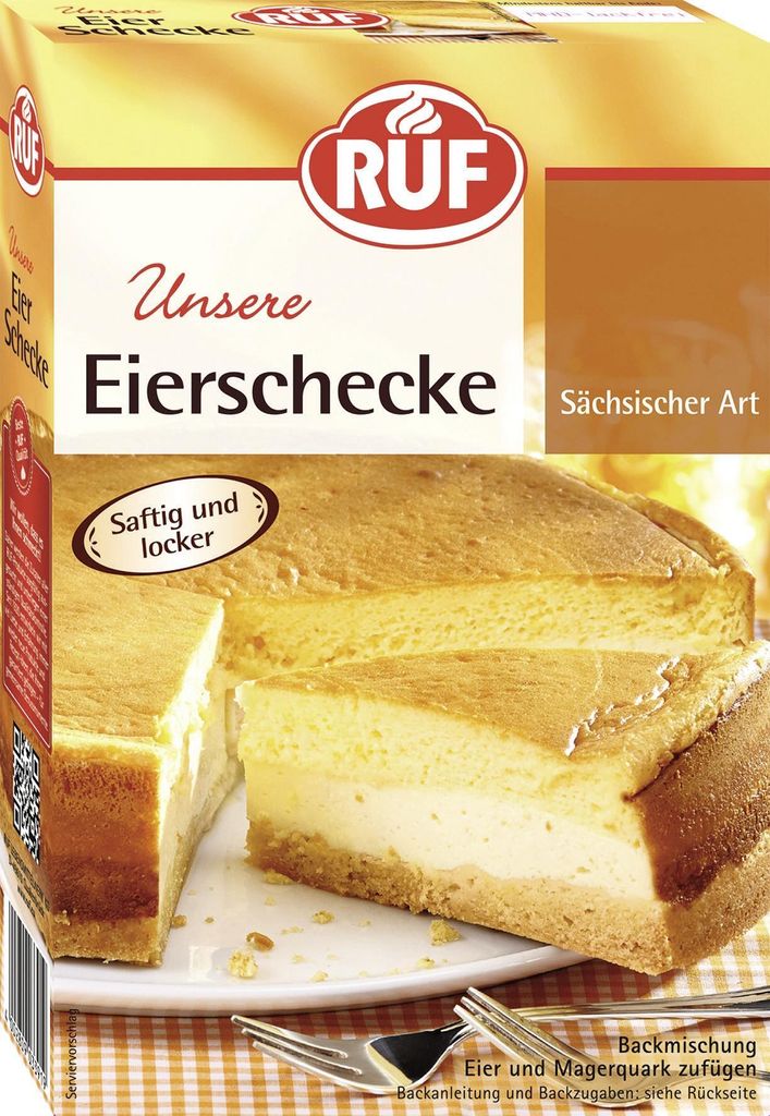 RUF Eierschecke Backmischung Produktbild 