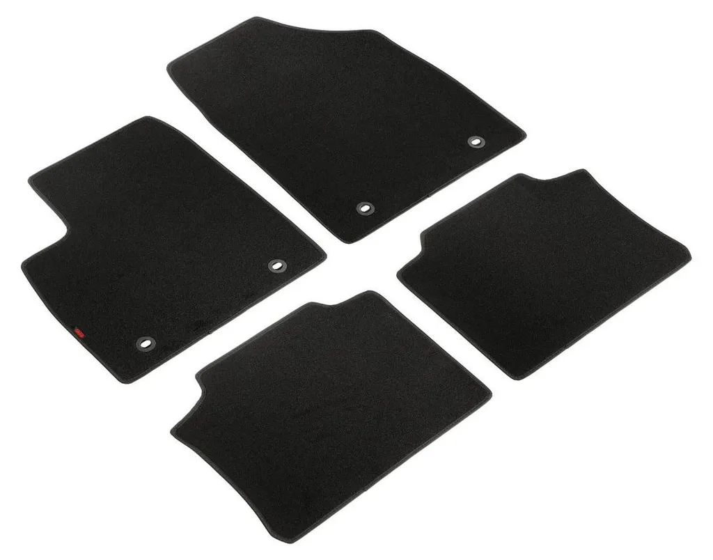 Jeu de tapis automobile pour MG HS - Lot complet avant et arrière LAMPA