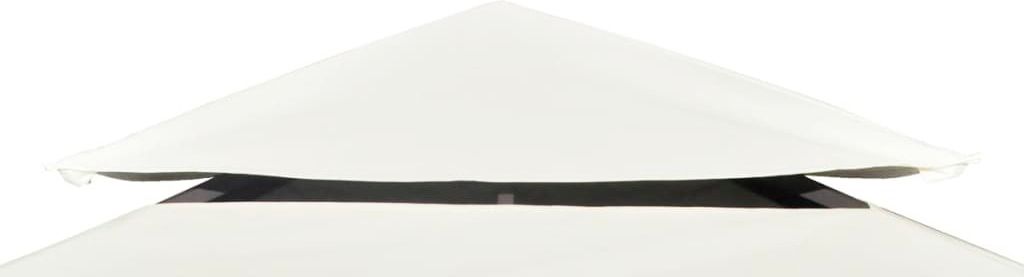 (Design 2026) Pavillon-Ersatzdach 310 g/m² Cremeweiß 3x4 m - HOMMIE 199322 - Pavillons & Partyzelte
