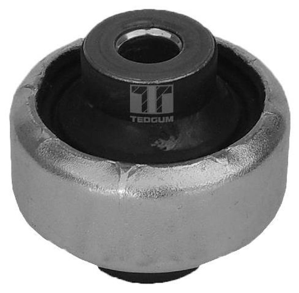 TEDGUM Querlenker-Hülse Hülse Querlenker 00583948 beidseitig Vorne unten Hinten für RENAULT Clio III Schrägheck (BR0/1, CR0/1) 12mm 0,29kg