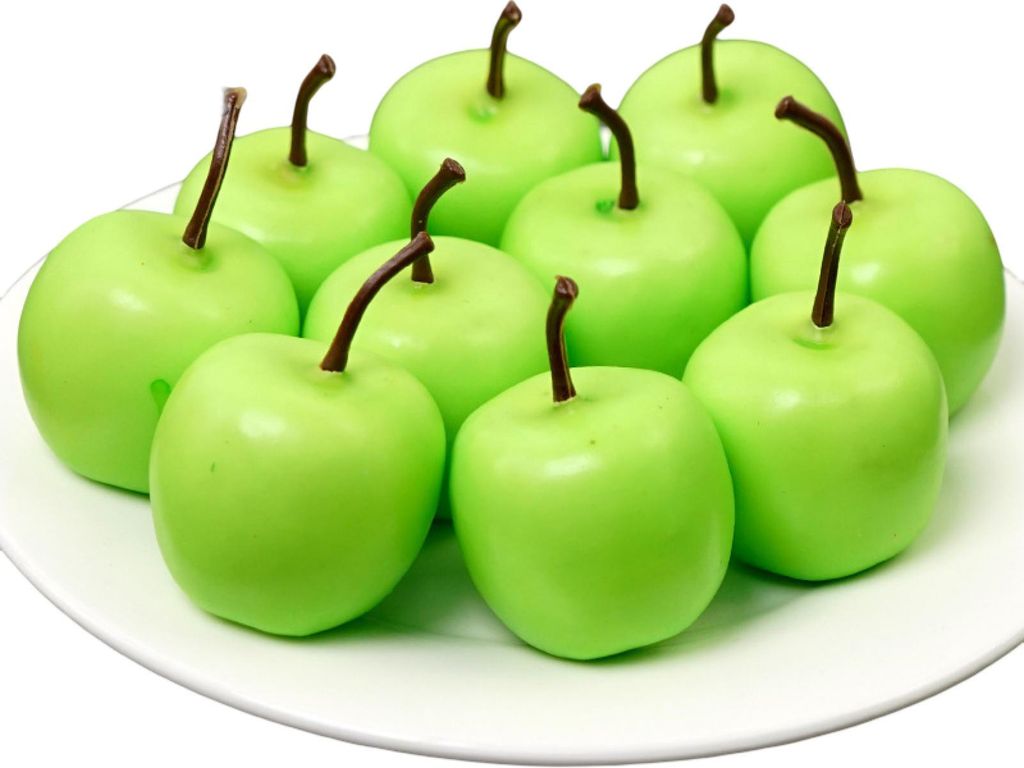 10pcs/Bag künstlicher Obstschaum lebendige Farbe Realistische Mini Langlebige Foto -Requisiten Handwerk Esstisch Nachbildung gefälschte Gemüse H...