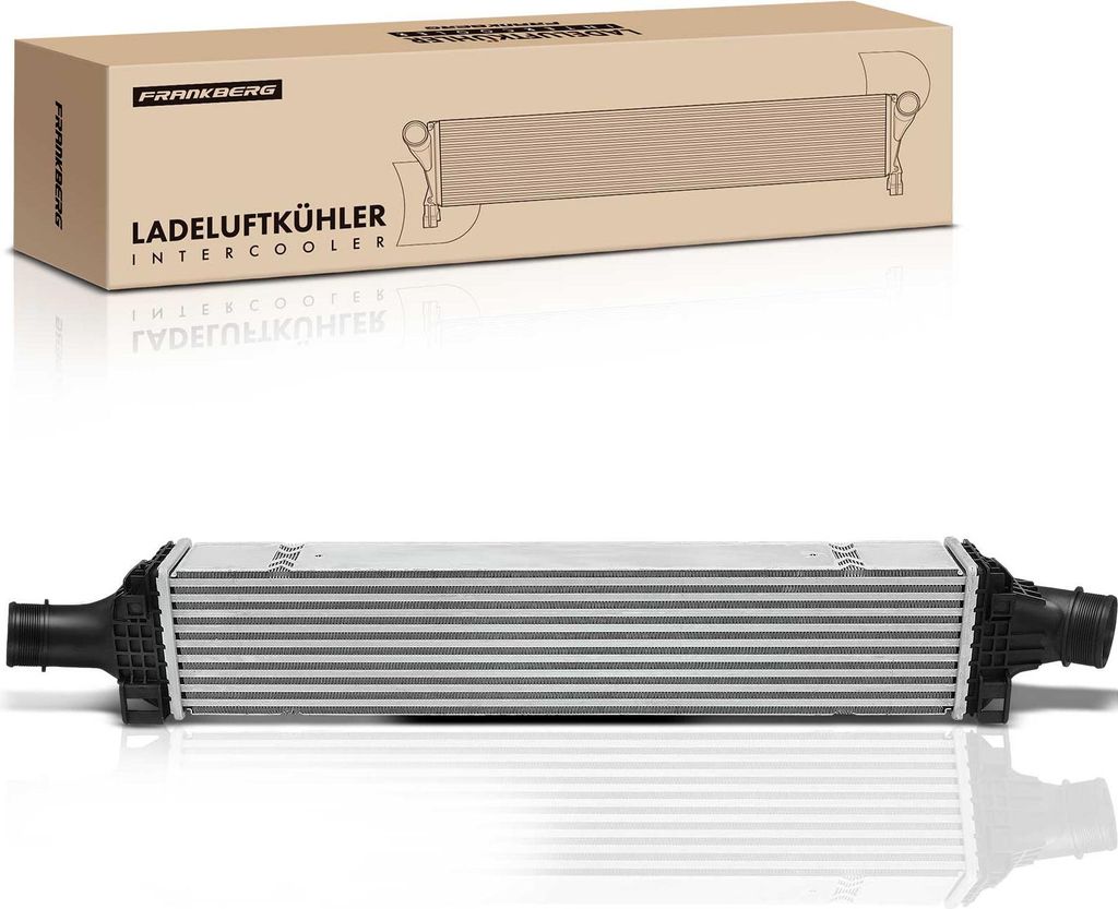 Frankberg 1x Ladeluftkühler Turbokühler für Audi A4 8W A5 F53 F57 A6 4A A7 2.0L 3.0L