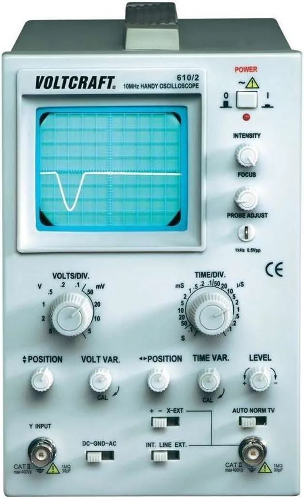 Oscilloscope Voltcraft 610/2 : Outil de Diagnostic pour Électronique DC