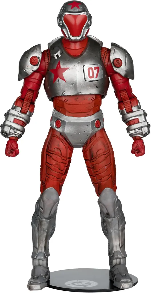 Figurine Rocket Red Brigade pour Diorama DC Multiverse et Collectionneur