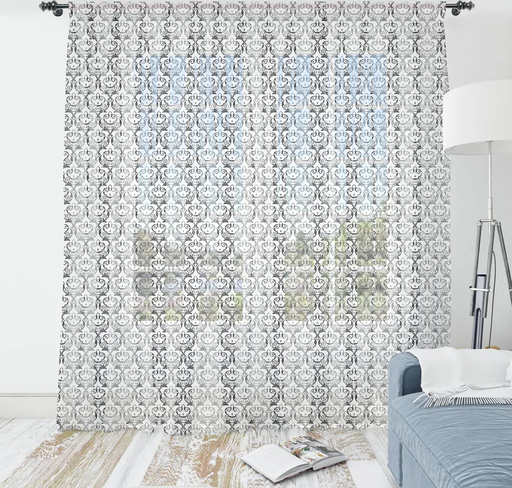 Arazzo Elite ABAKUHAUS Barocco - 220x274 cm Satin Antracite