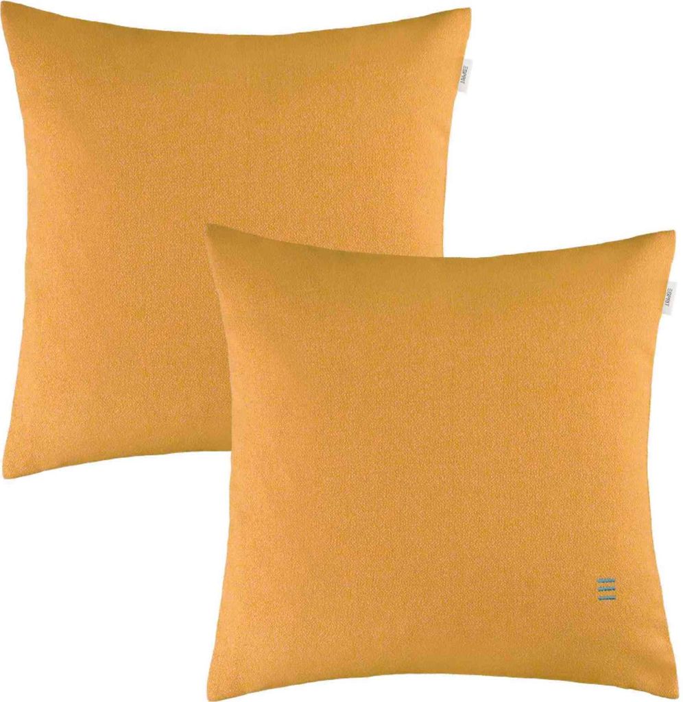 ESPRIT Zierkissenhülle FUN-2 Gelb 45 x 45 cm - 2er Set