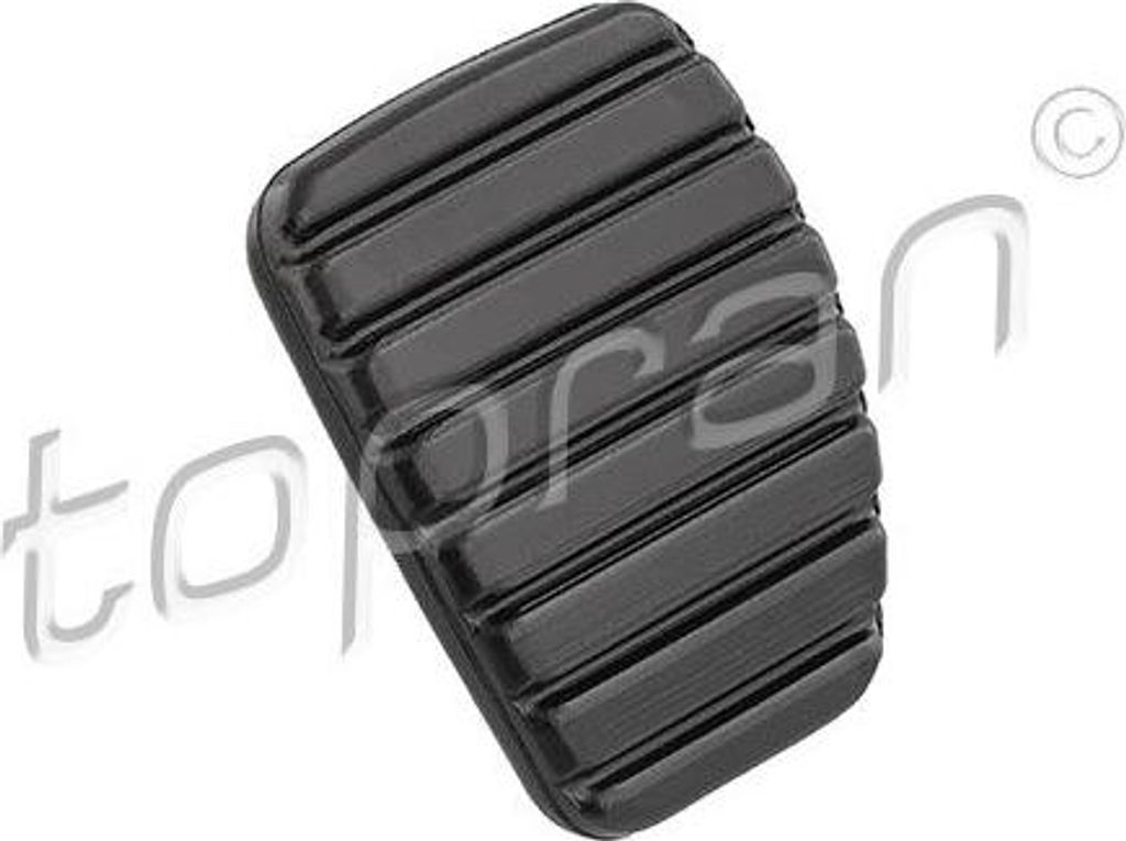 TOPRAN 702 349 Pedalgummi, Bremspedal OE 4653100Q0L kompatibel mit NV300, Vivaro, Trafic