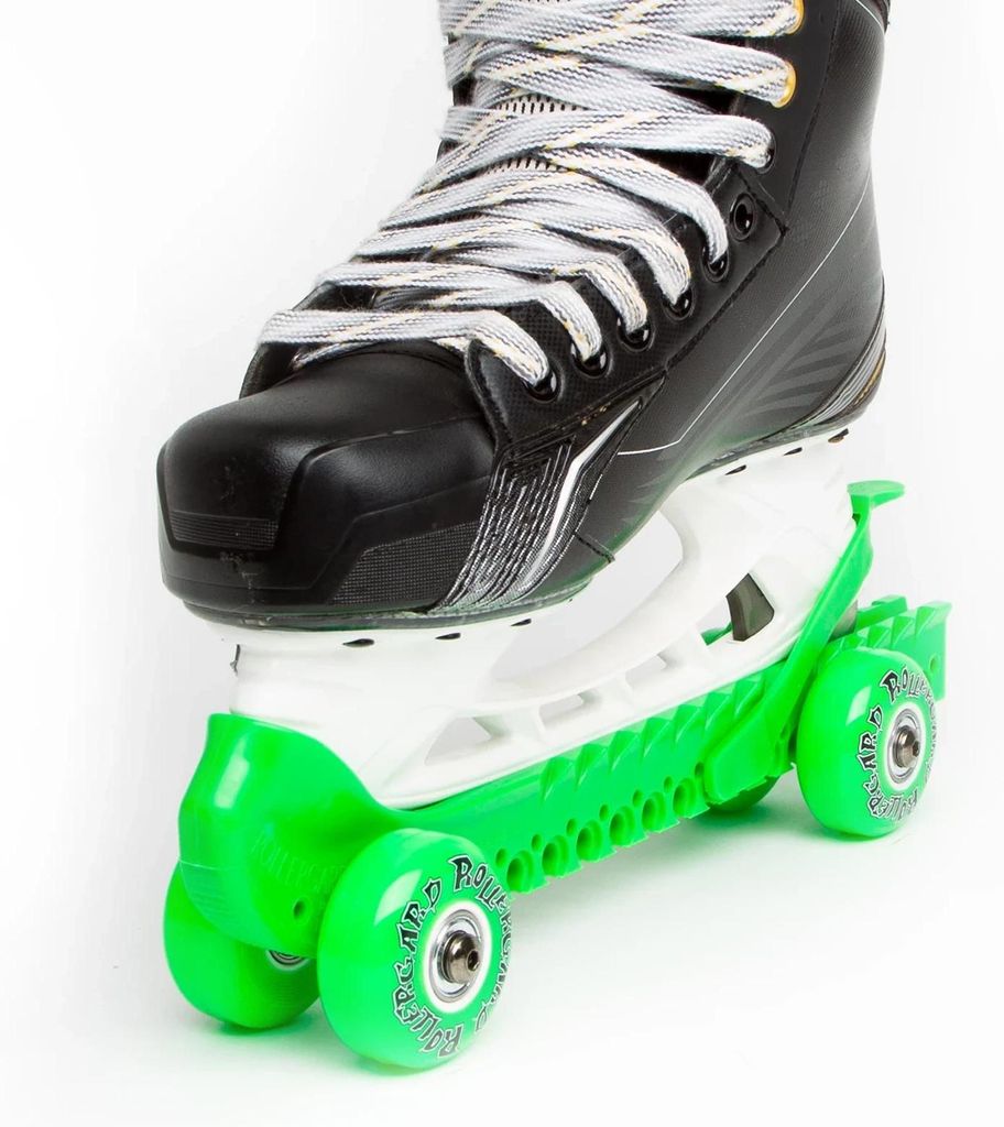 Rollergard Kufenschoner mit Rollen grün Produktbild 