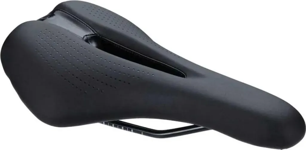 Selle de vélo ergonomique BBB Comfort 2.0 noire 145mm rails Boron