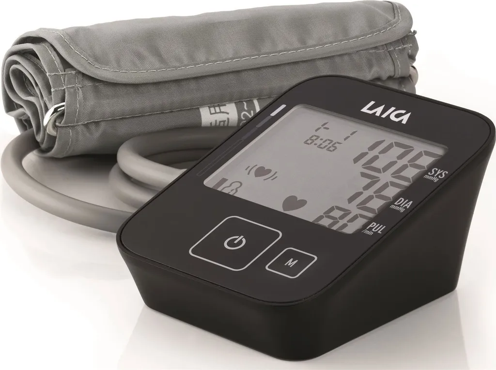 Tensiomètre automatique compact LAICA avec détection d'arythmie bras
