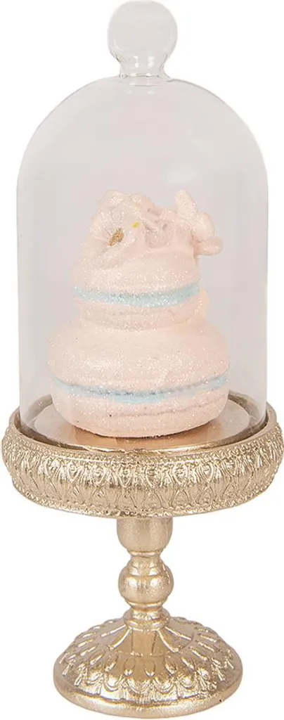 Statuette de Macarons Décorative Coloris Or - Objet Design de 17 cm - 3